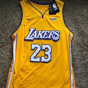 LA Lakers Lebron James Alt Jersey